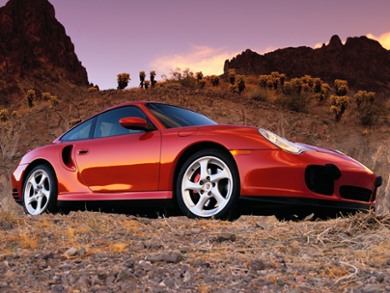 3/4 Front Glamour 2002 Porsche 911