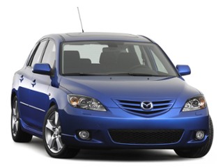 3/4 Front Glamour 2005 Mazda Mazda3