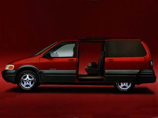3/4 Front Glamour 1997 Pontiac Trans Sport