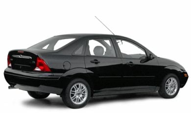 3/4 Rear Glamour  2001 Ford Focus