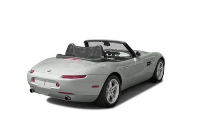 3/4 Rear Glamour  2003 BMW Z8