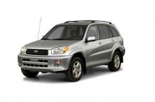 3/4 Front Glamour 2003 Toyota RAV4