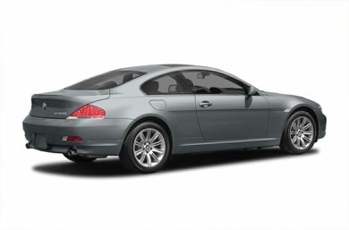 3/4 Rear Glamour  2005 BMW 645