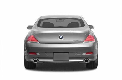 Rear Profile  2005 BMW 645