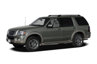 3/4 Front Glamour 2007 Ford Explorer