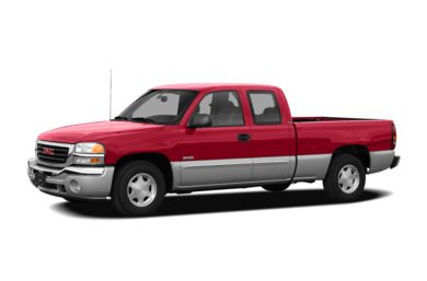 3/4 Front Glamour 2007 GMC Sierra 1500 Hybrid Classic