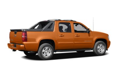 3/4 Rear Glamour  2008 Chevrolet Avalanche 1500