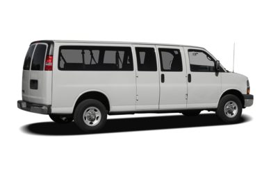 3/4 Rear Glamour  2008 Chevrolet Express