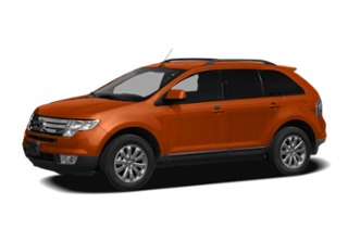 3/4 Front Glamour 2008 Ford Edge