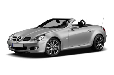 3/4 Front Glamour 2008 Mercedes-Benz SLK280