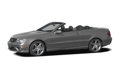 3/4 Front Glamour 2008 Mercedes-Benz CLK63 AMG