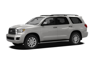 3/4 Front Glamour 2008 Toyota Sequoia