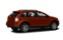 3/4 Rear Glamour  2009 Ford Edge