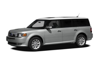 3/4 Front Glamour 2009 Ford Flex