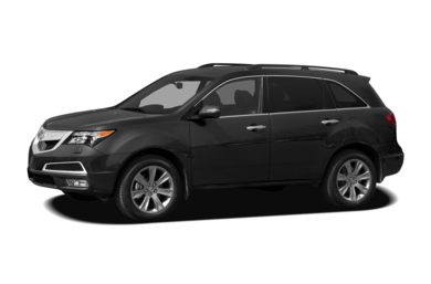 3/4 Front Glamour 2010 Acura MDX