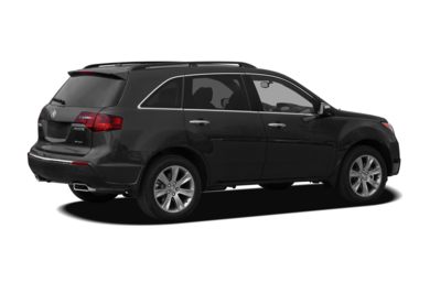 3/4 Rear Glamour  2010 Acura MDX