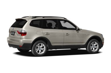 3/4 Rear Glamour  2010 BMW X3