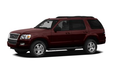 3/4 Front Glamour 2010 Ford Explorer