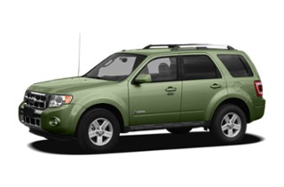3/4 Front Glamour 2010 Ford Escape Hybrid