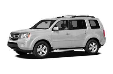 3/4 Front Glamour 2010 Honda Pilot