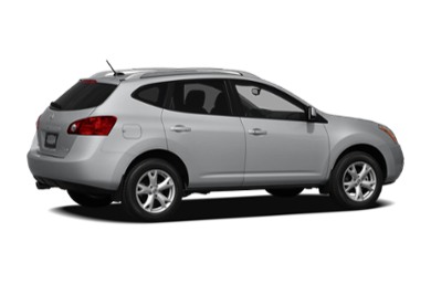 3/4 Rear Glamour  2010 Nissan Rogue