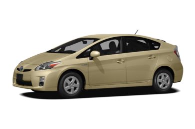 3/4 Front Glamour 2010 Toyota Prius