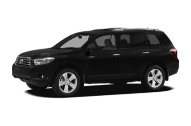 3/4 Front Glamour 2010 Toyota Highlander