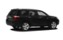 3/4 Rear Glamour  2010 Toyota Highlander