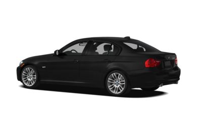 Surround 3/4 Rear - Drivers Side  2011 BMW 335d