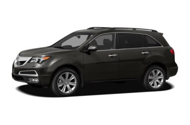 3/4 Front Glamour 2012 Acura MDX