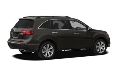 3/4 Rear Glamour  2012 Acura MDX