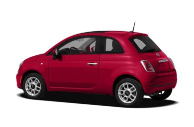 Surround 3/4 Rear - Drivers Side  2012 FIAT 500