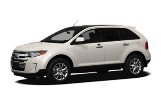 3/4 Front Glamour 2012 Ford Edge