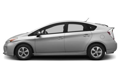 90 Degree Profile 2012 Toyota Prius