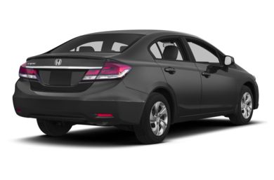 3/4 Rear Glamour 2013 Honda Civic 3/4 Rear Glamour 2013 Honda Civic