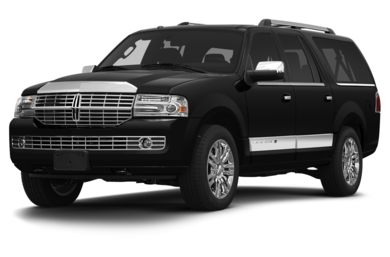 3/4 Front Glamour 2013 Lincoln Navigator L