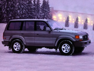 3/4 Front Glamour 1996 Toyota Land Cruiser