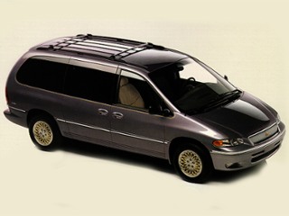 3/4 Front Glamour 1997 Chrysler Town & Country