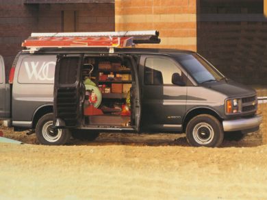3/4 Front Glamour 1998 Chevrolet Chevy Van