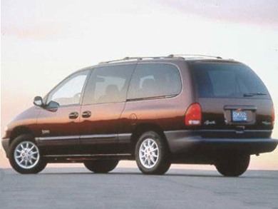 3/4 Front Glamour 1998 Plymouth Grand Voyager