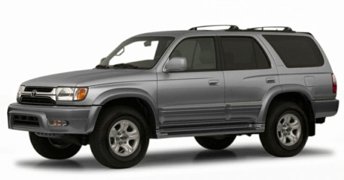 2001 toyota 4runner mpg #2