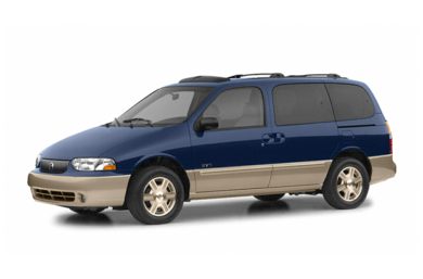 3/4 Front Glamour 2002 Mercury Villager