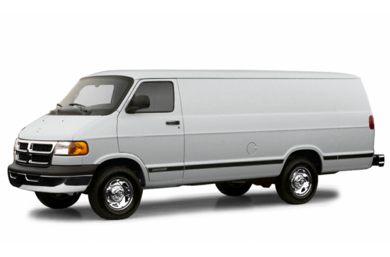 3/4 Front Glamour 2003 Dodge Ram Van 1500