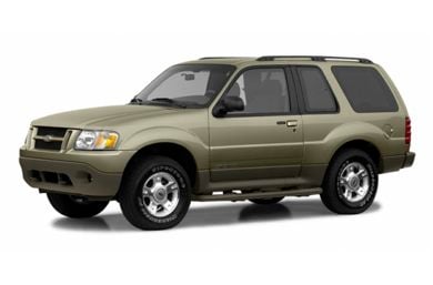 3/4 Front Glamour 2003 Ford Explorer Sport