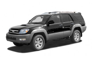 3/4 Front Glamour 2004 Toyota 4Runner