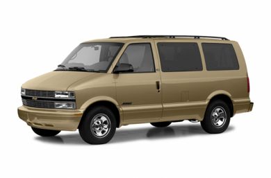 3/4 Front Glamour 2005 Chevrolet Astro
