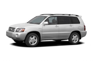 3/4 Front Glamour 2006 Toyota Highlander