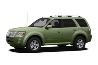 3/4 Front Glamour 2009 Mercury Mariner Hybrid