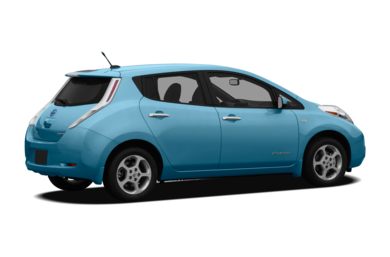 3/4 Rear Glamour  2011 Nissan LEAF