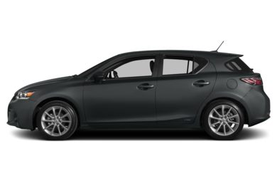 90 Degree Profile 2012 Lexus CT 200h